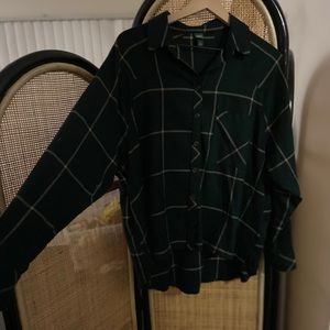 Plaid Button Down Shirt